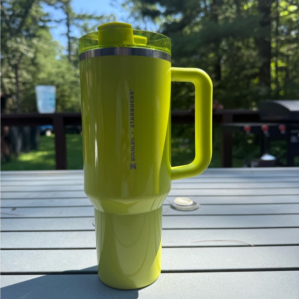Stanley Lime Green Travel Mug
